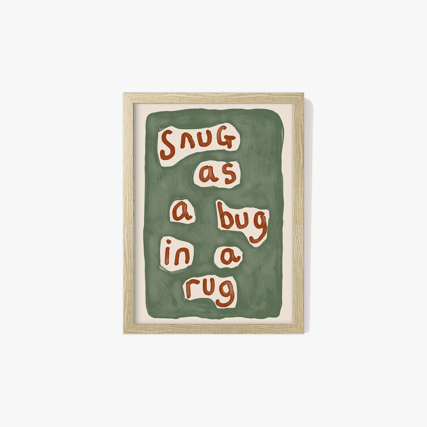 Snug as a Bug Print
