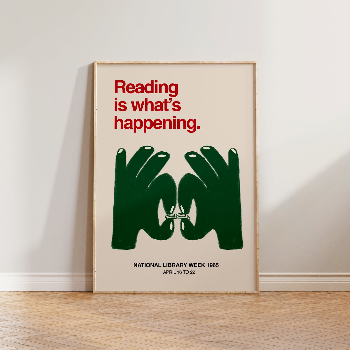 Reading Is What's Happening Print