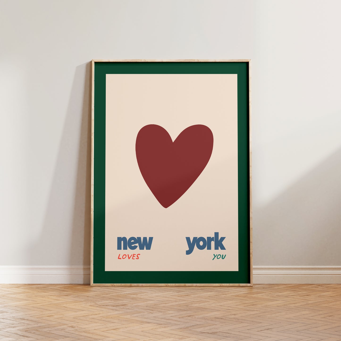 New York Loves You Print