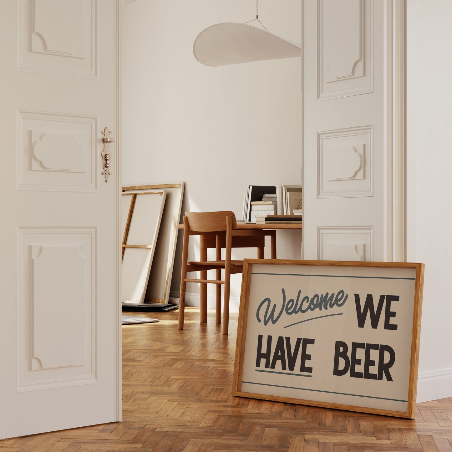 Welcome We Have Beer Print