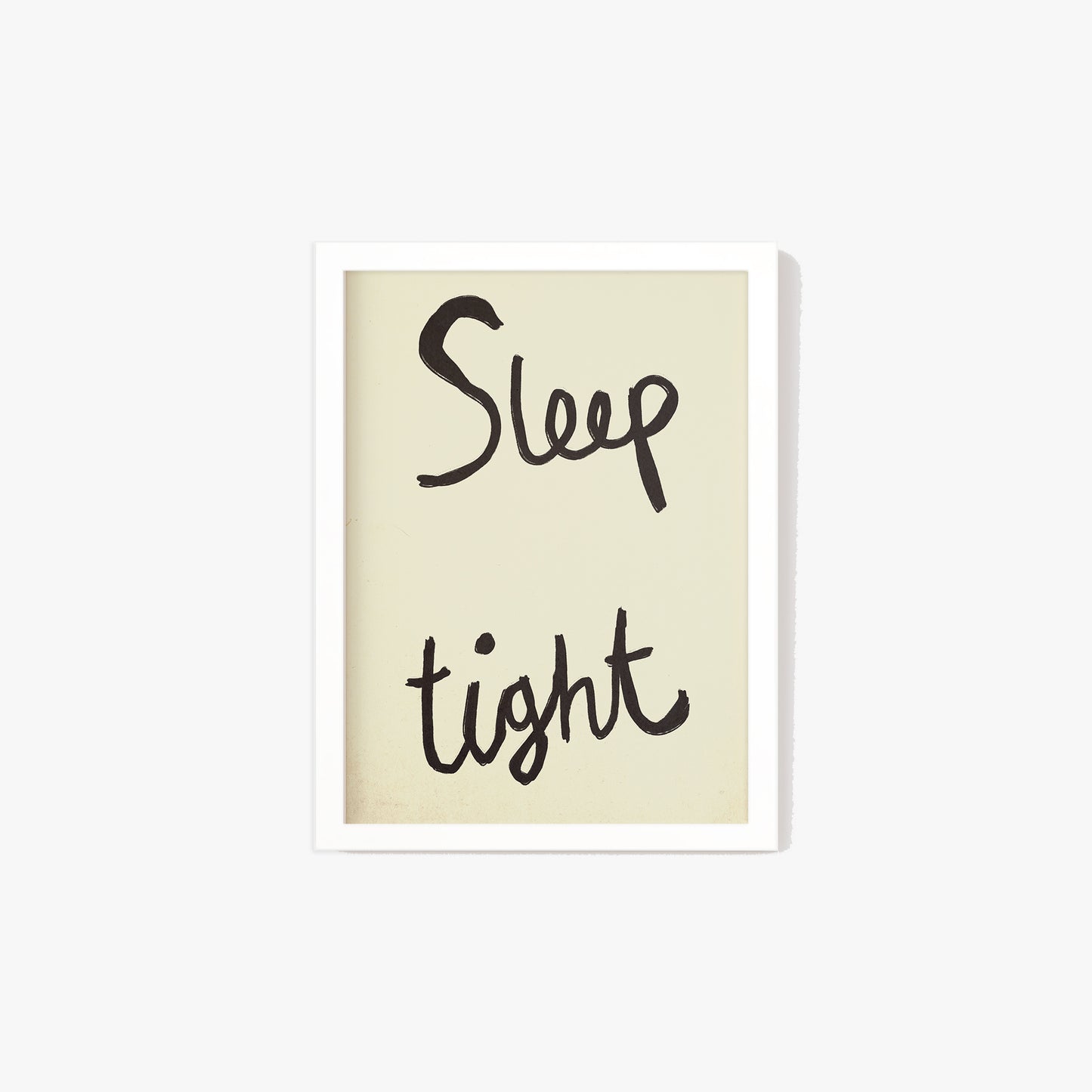 Sleep Tight Handwritten Print