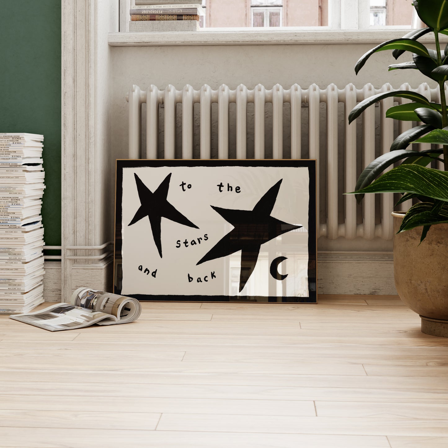 To The Stars and Back Print