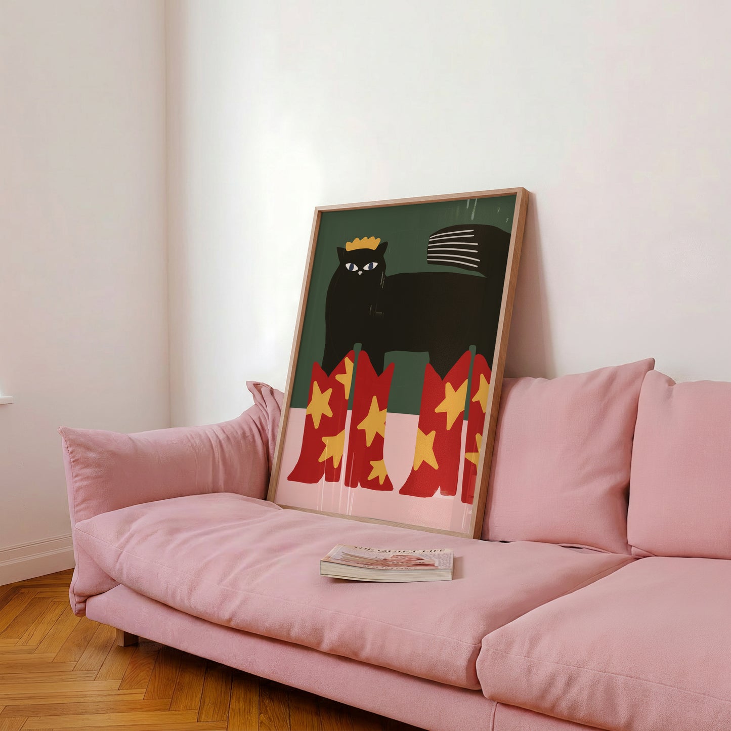 Queen Cat Print