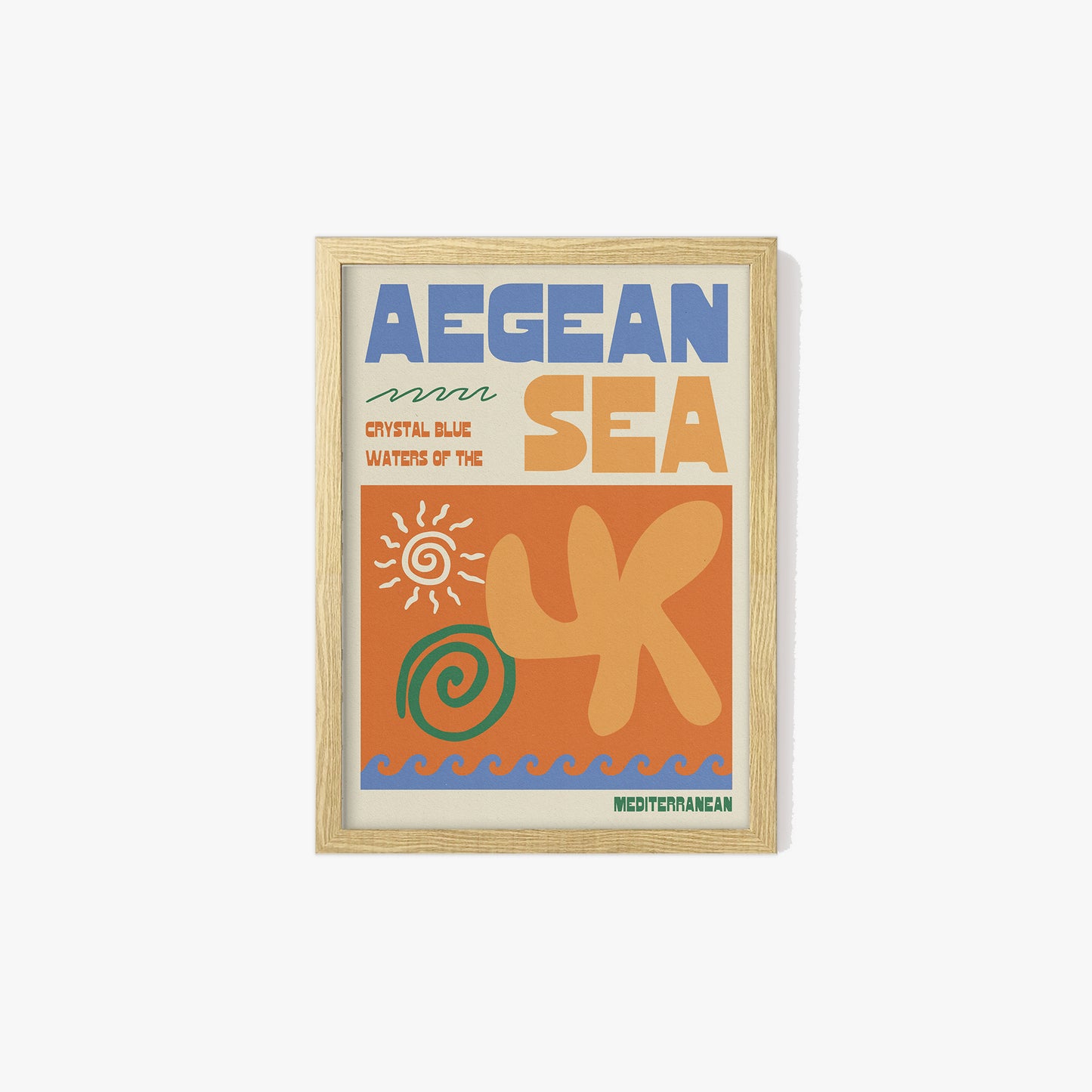 Aegean Sea Travel Print