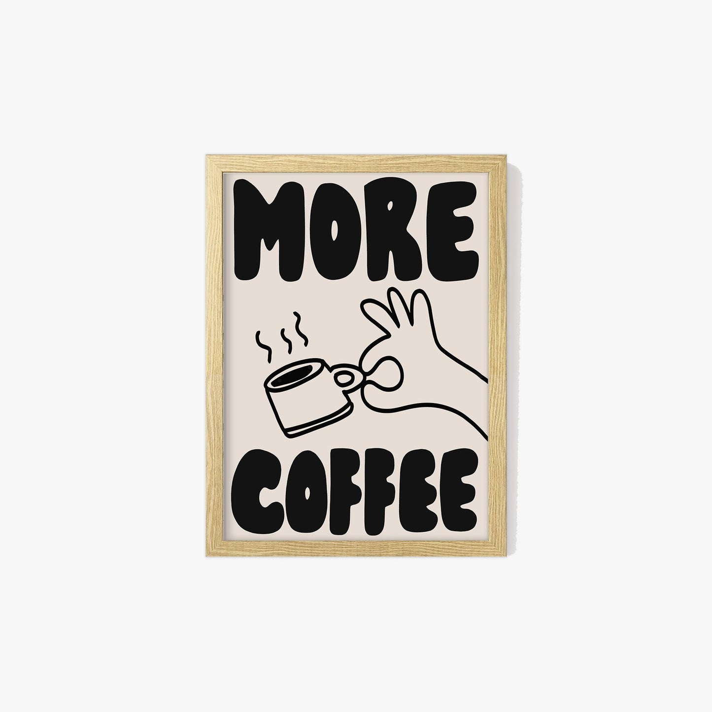 More Coffee Print