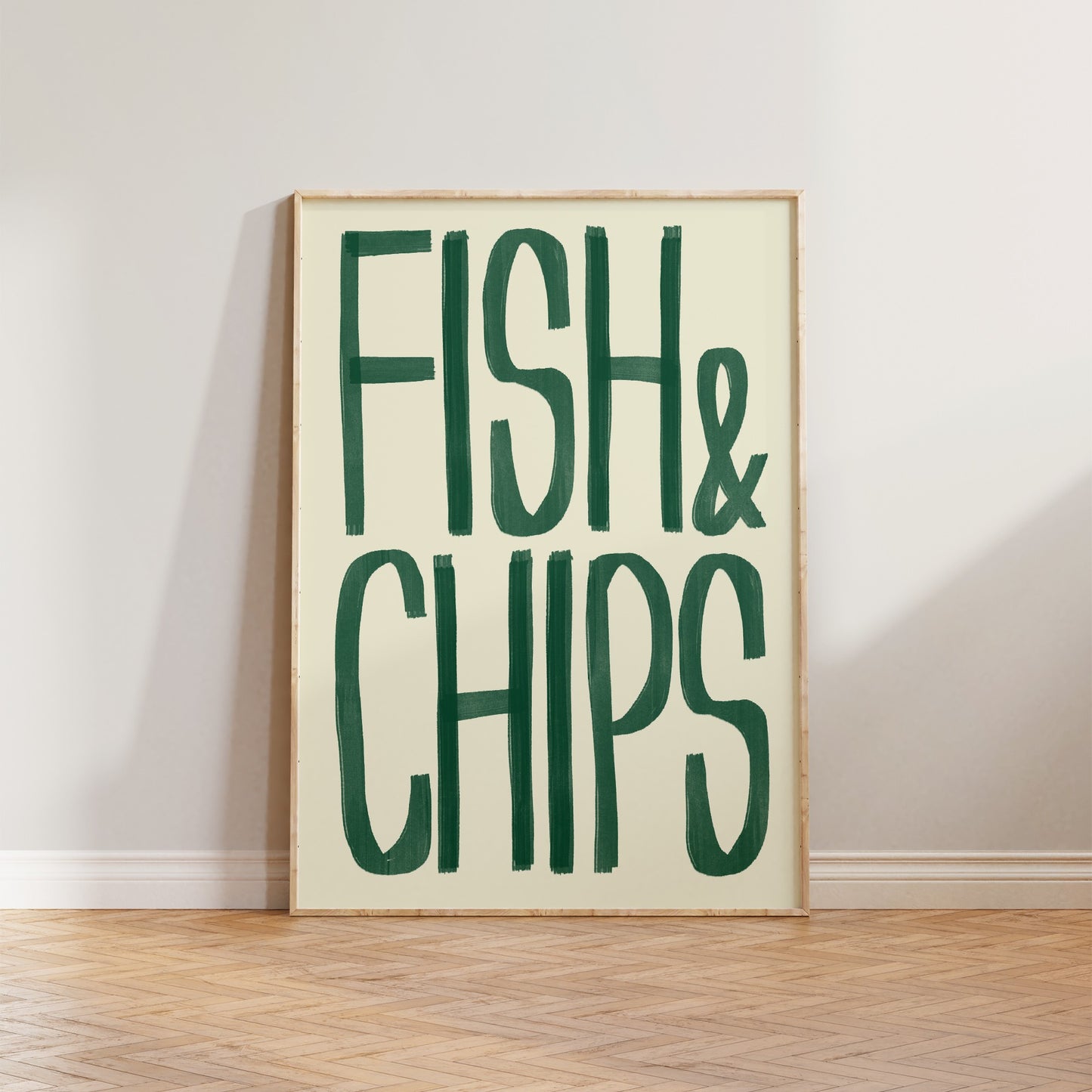 Fish & Chips Print