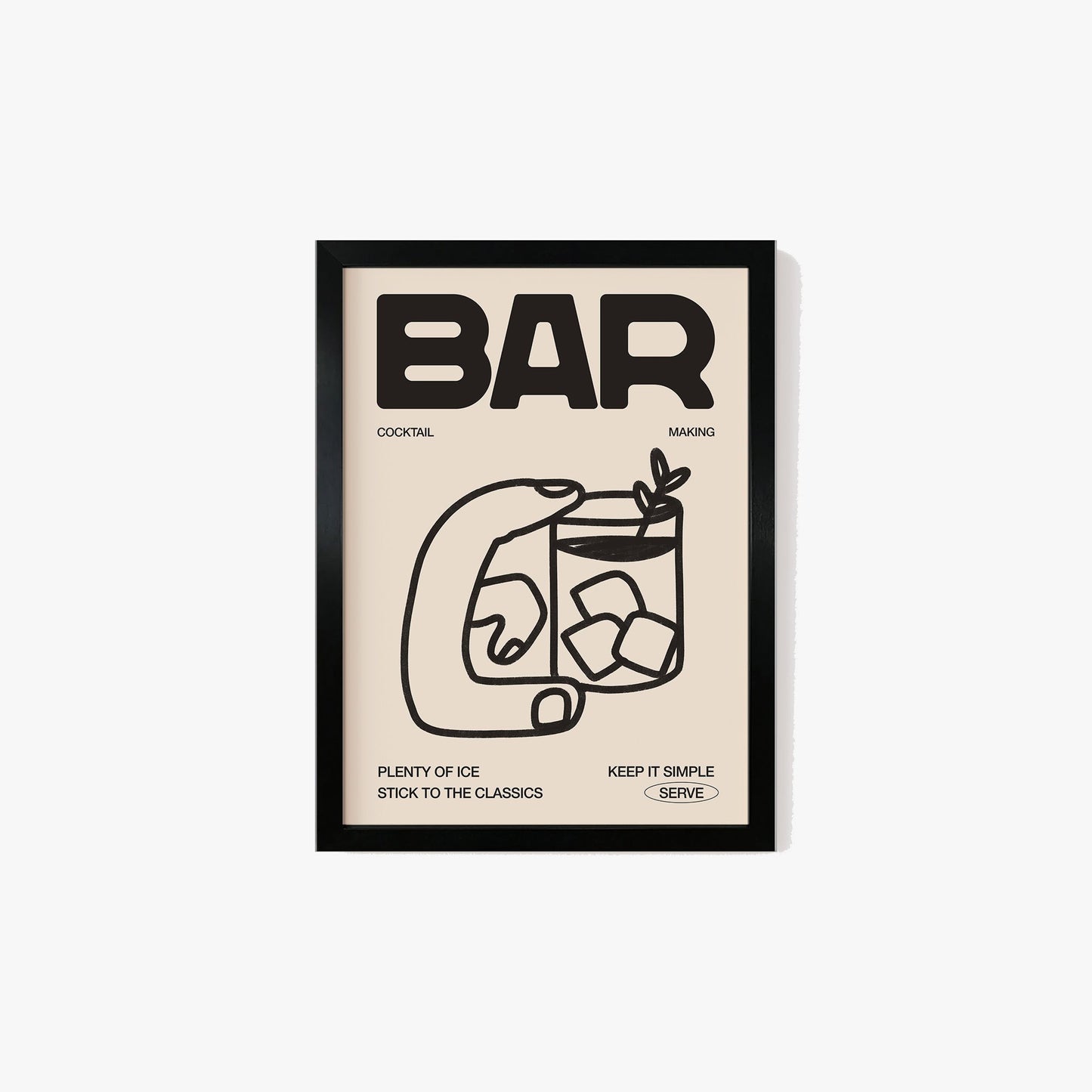 Bar Cocktail Print