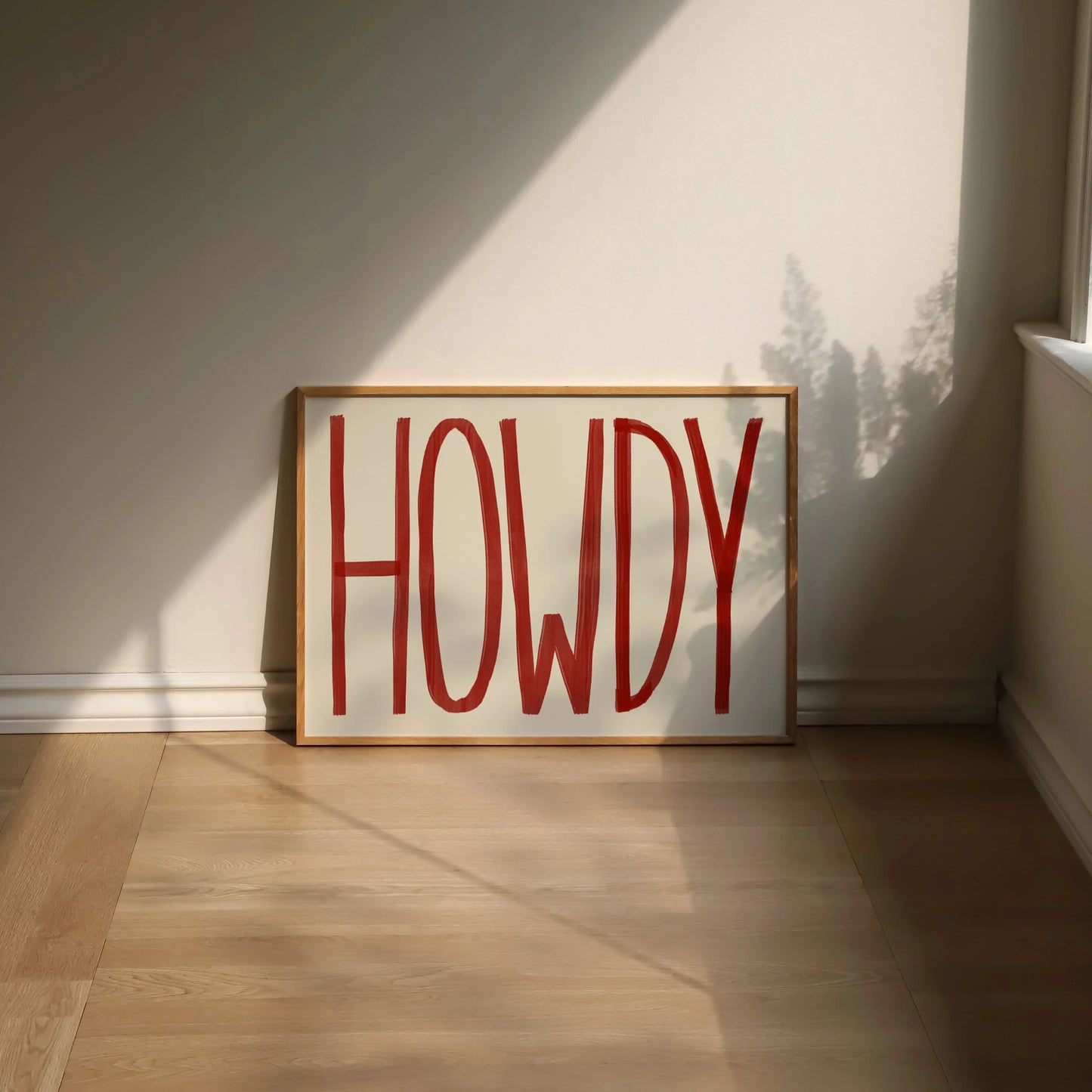 SECONDS Howdy Print