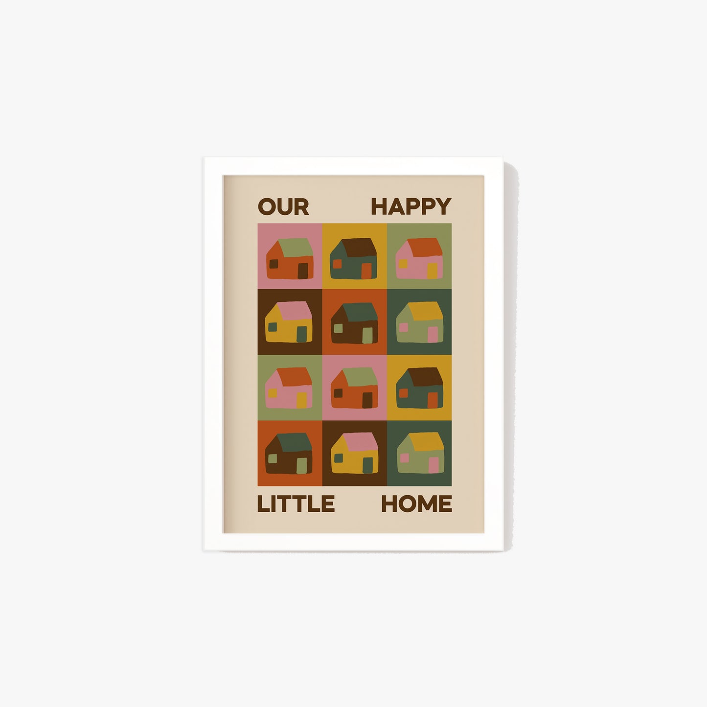 Our Happy Little Home Print