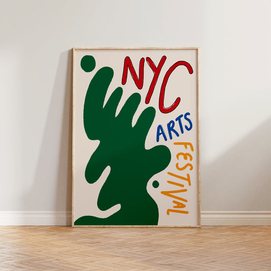 NYC Arts Festival Print