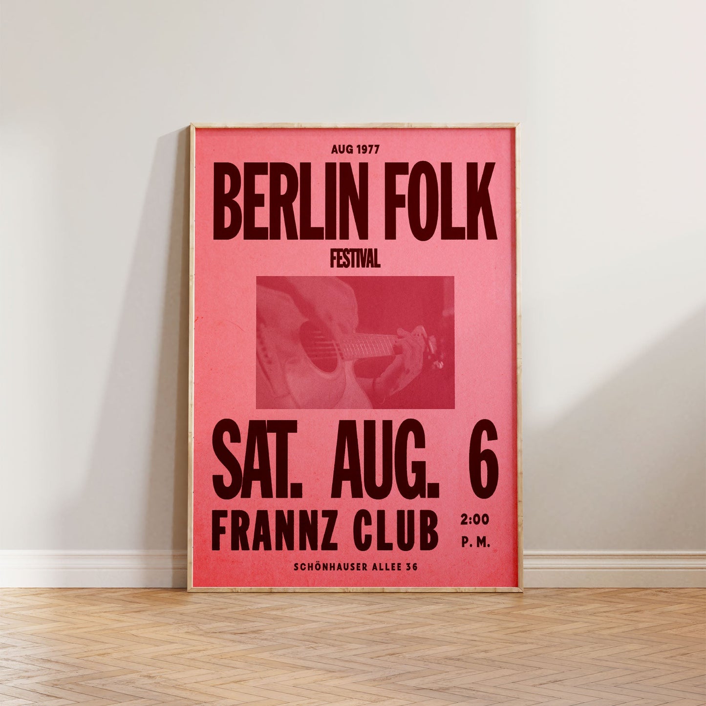 Berlin Folk Festival Print