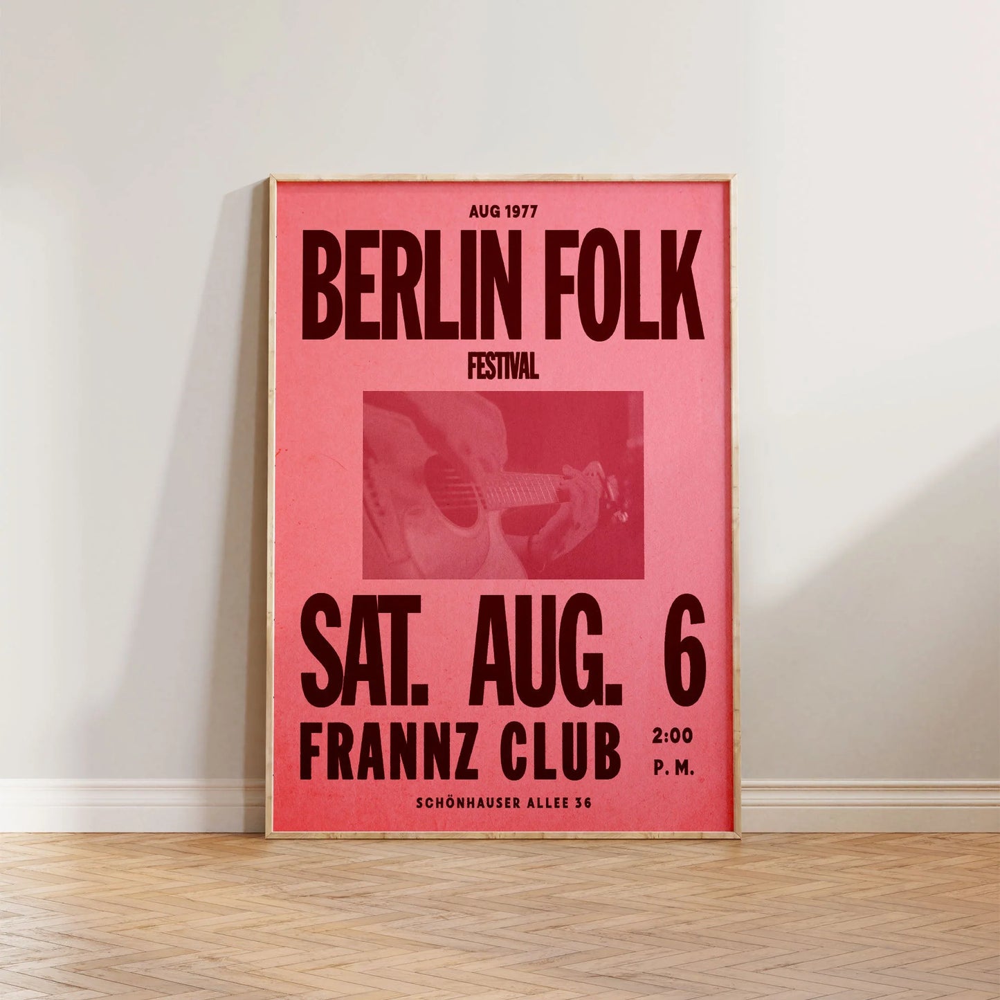 SECONDS Berlin Folk Festival Print