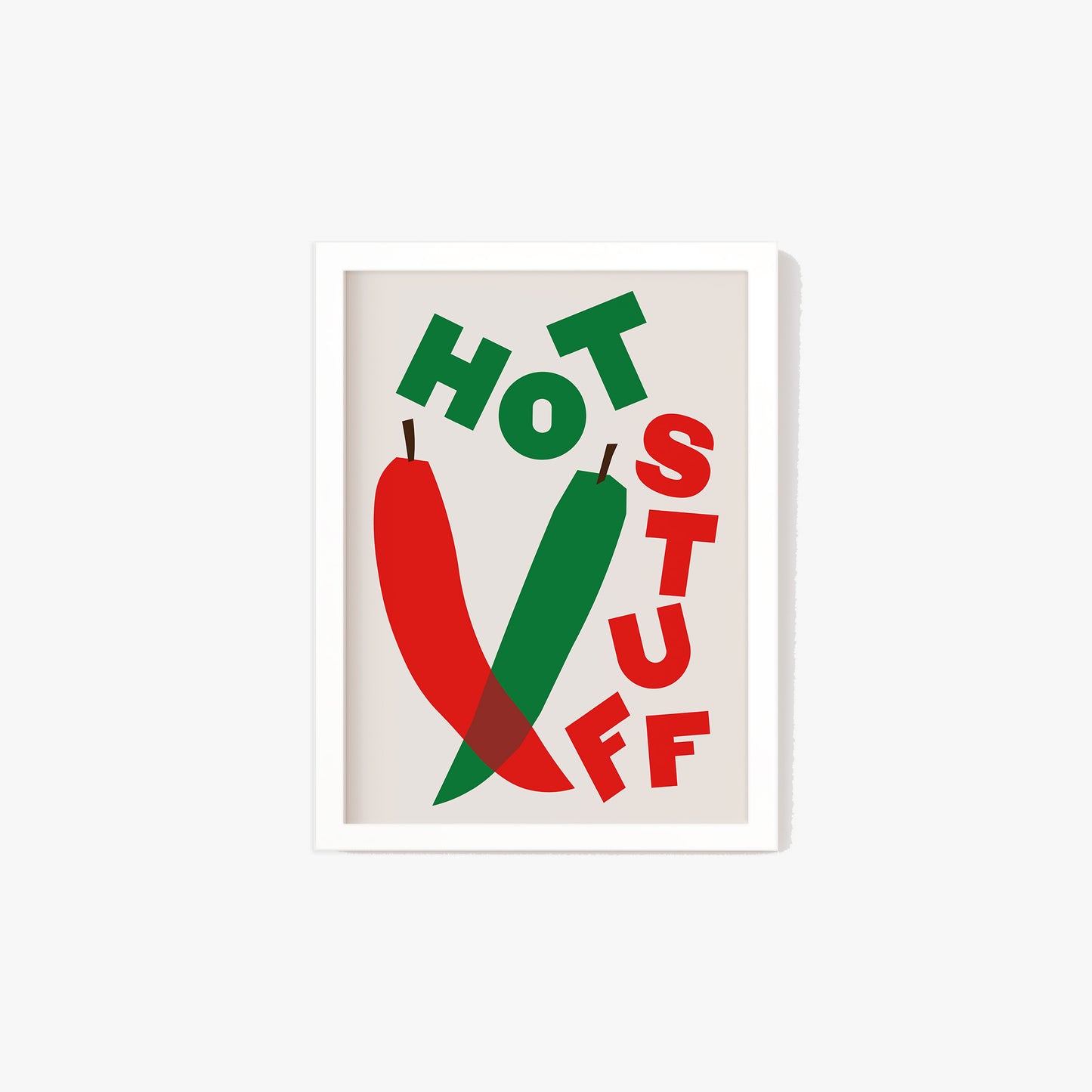 Hot Stuff Chilli Print