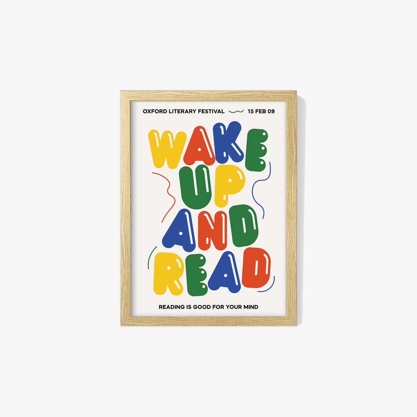 Wake Up And Read Print