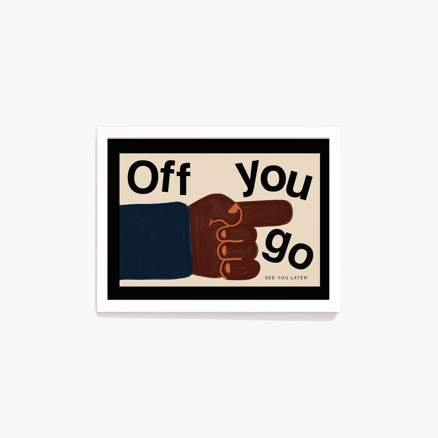 Off You Go Print