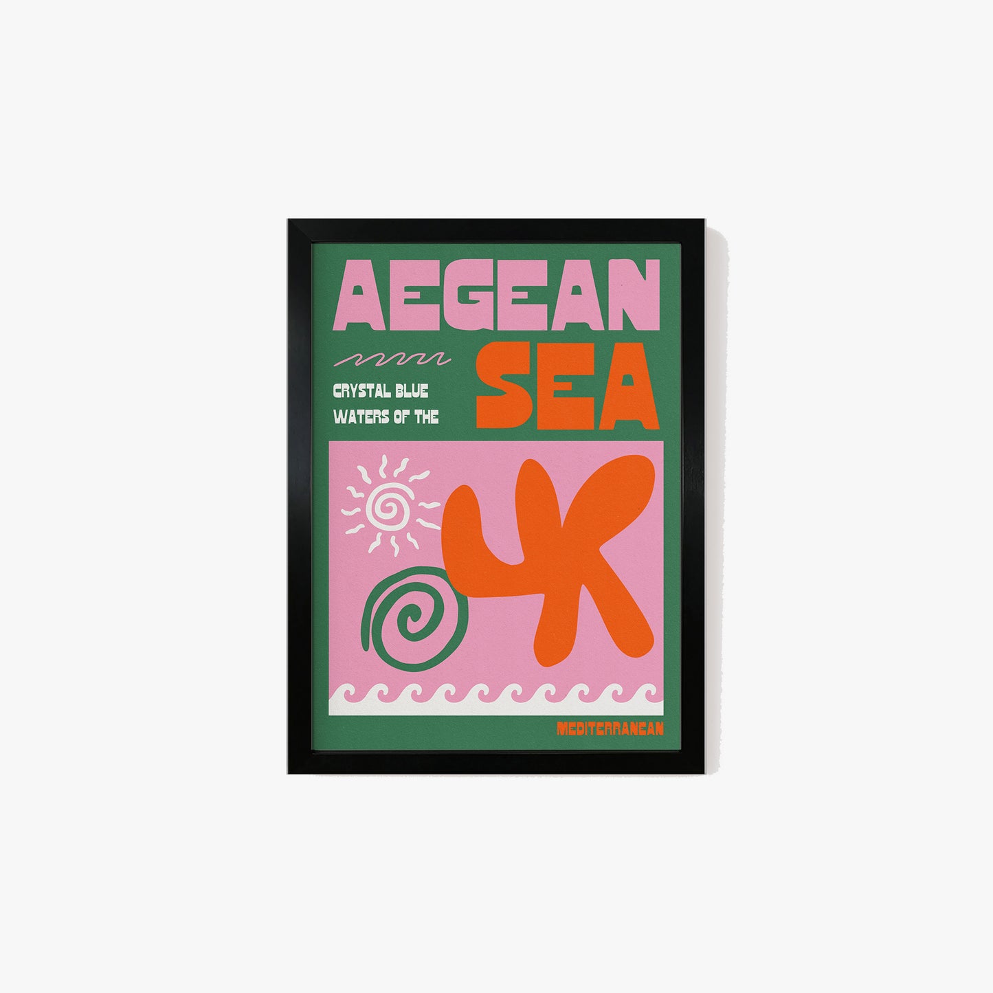 Aegean Sea Travel Print