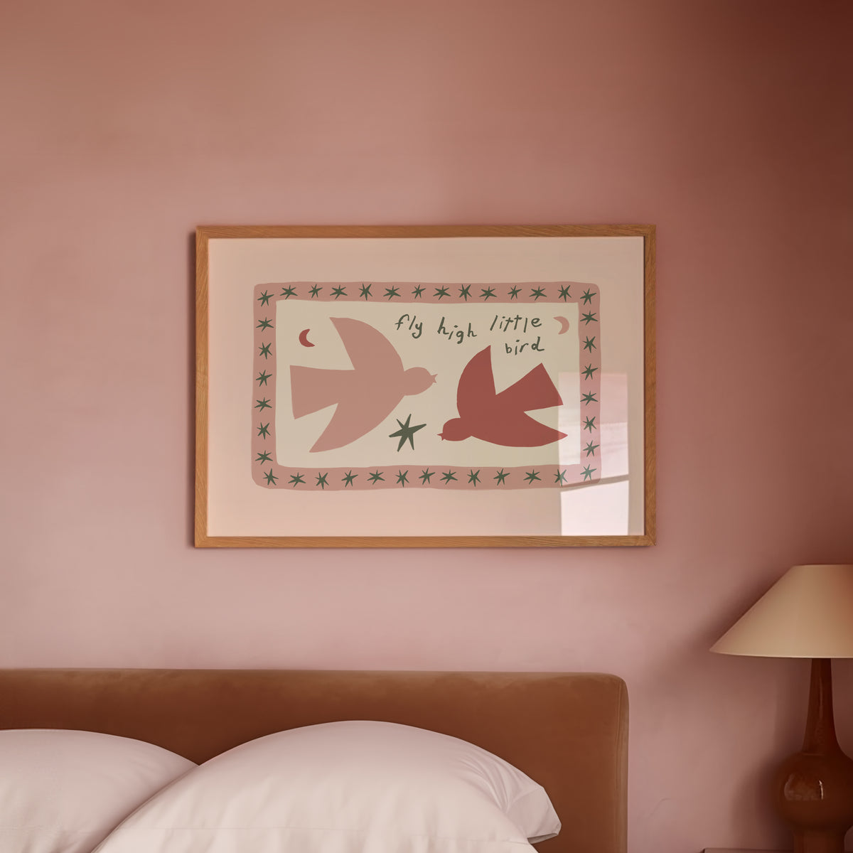 Fly High Little Bird Print
