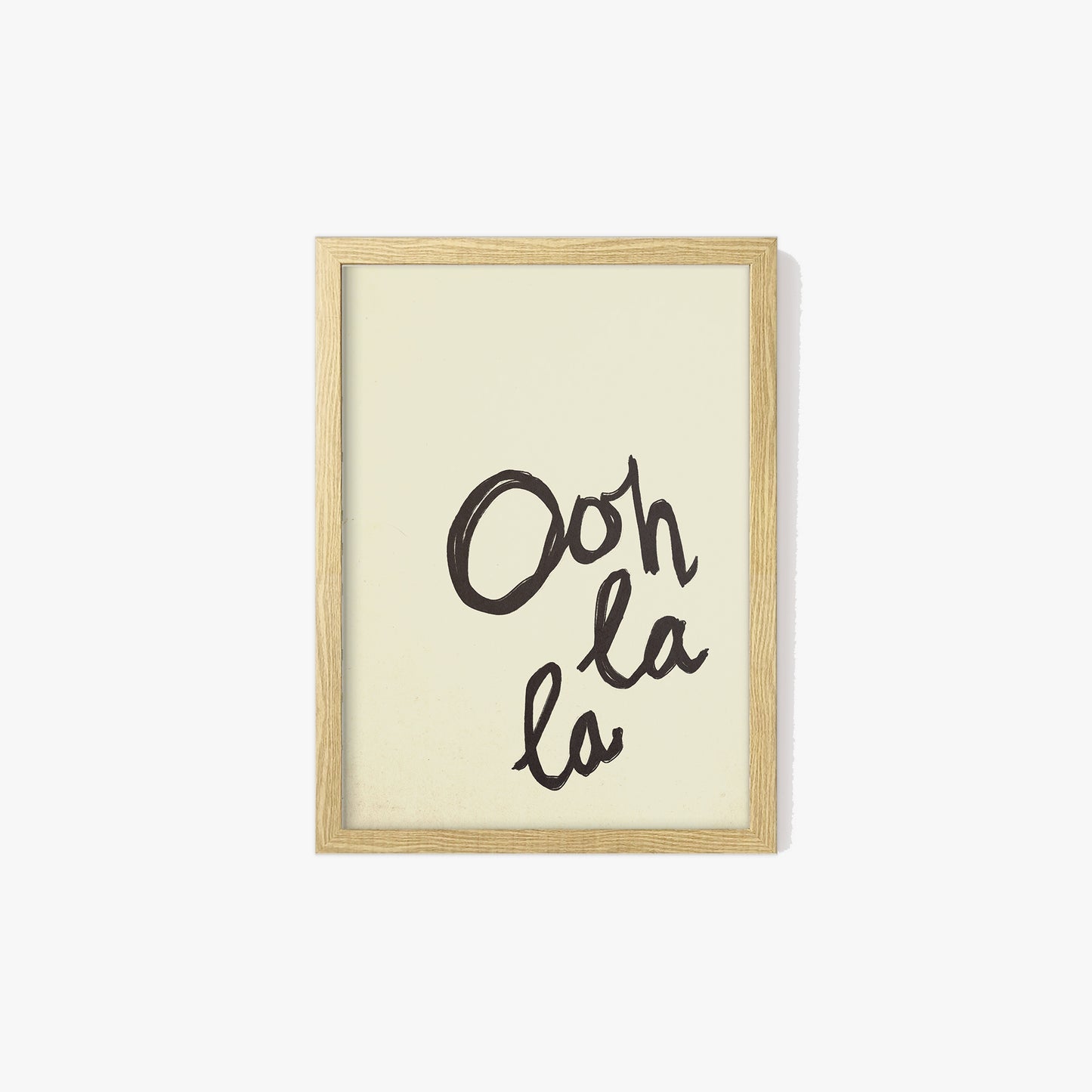 Ooh La La Handwritten Print