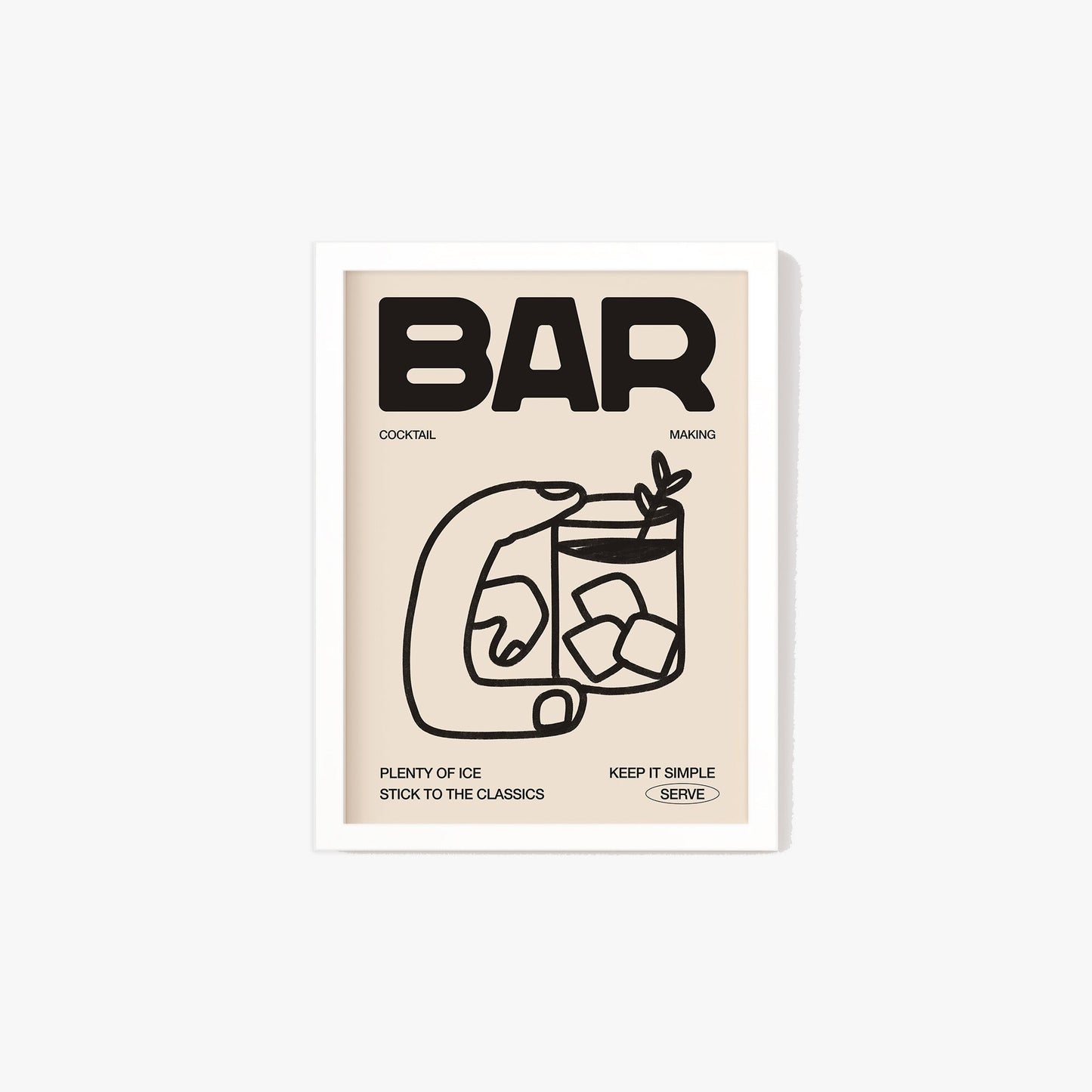 Bar Cocktail Print