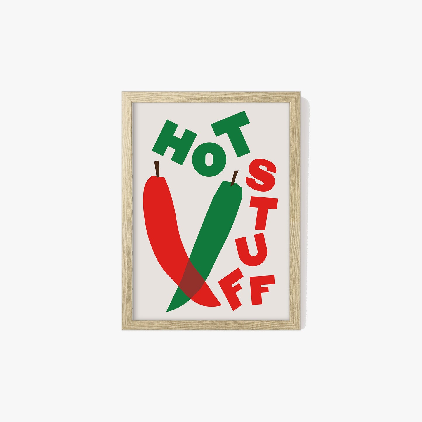 Hot Stuff Chilli Print