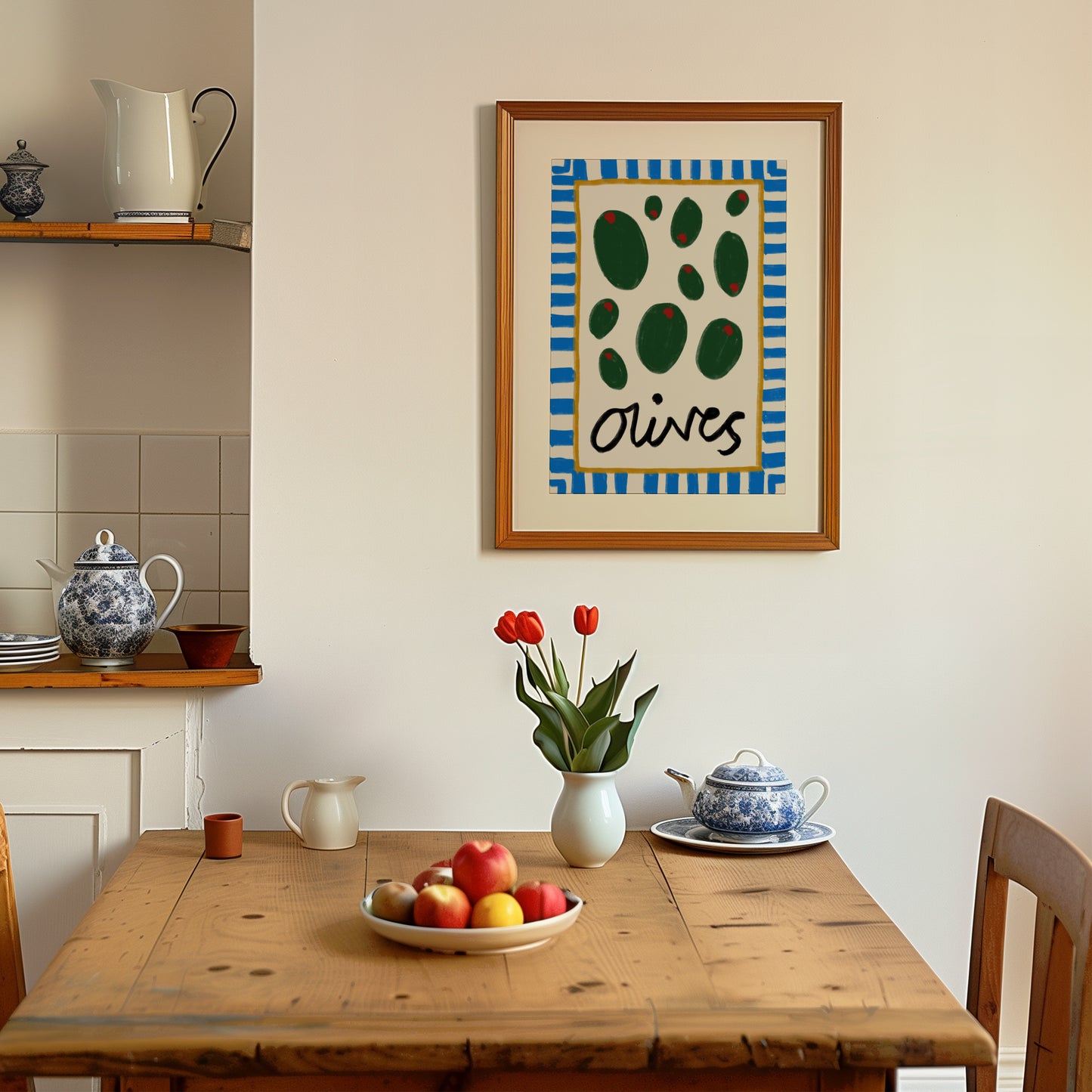 Olives Kitchen Print