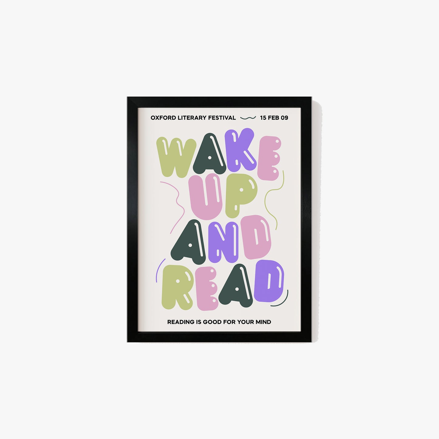 Wake Up And Read Print