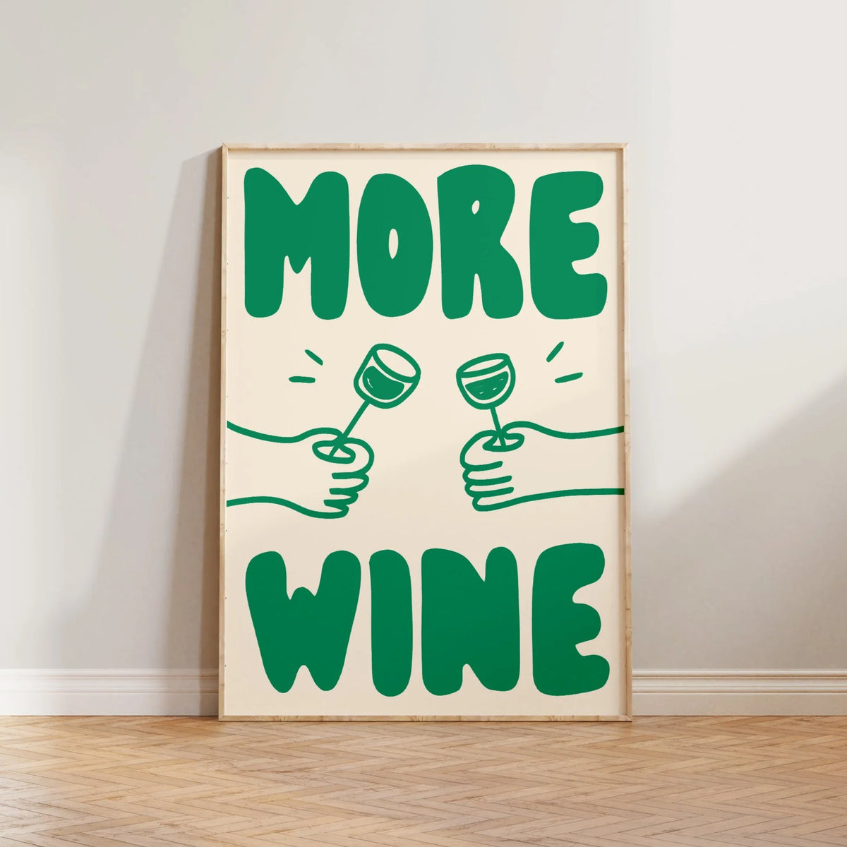 SECONDS More Wine Print