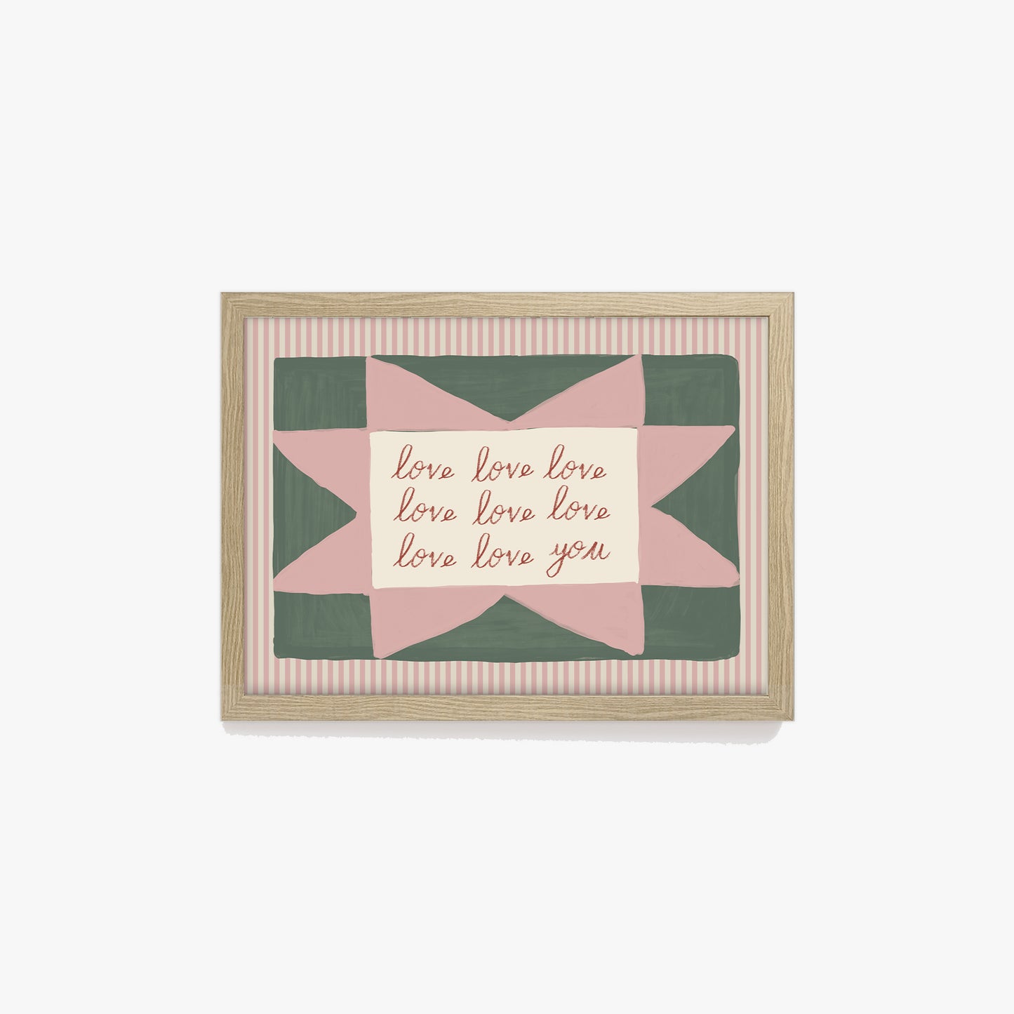 Love Love Love Love You Print