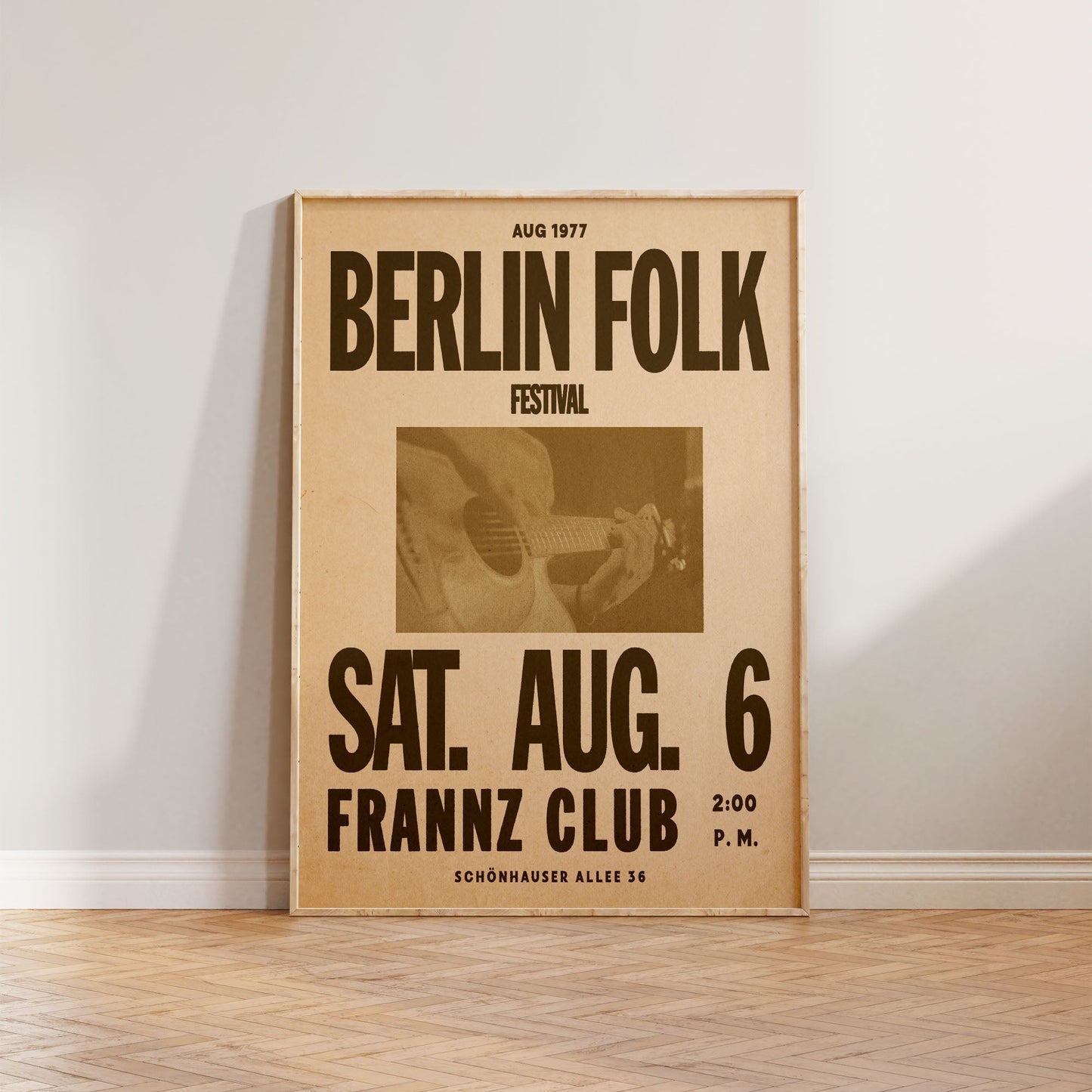 Berlin Folk Festival Print