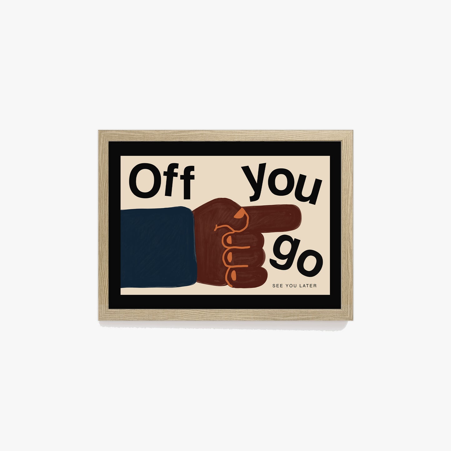 Off You Go Print
