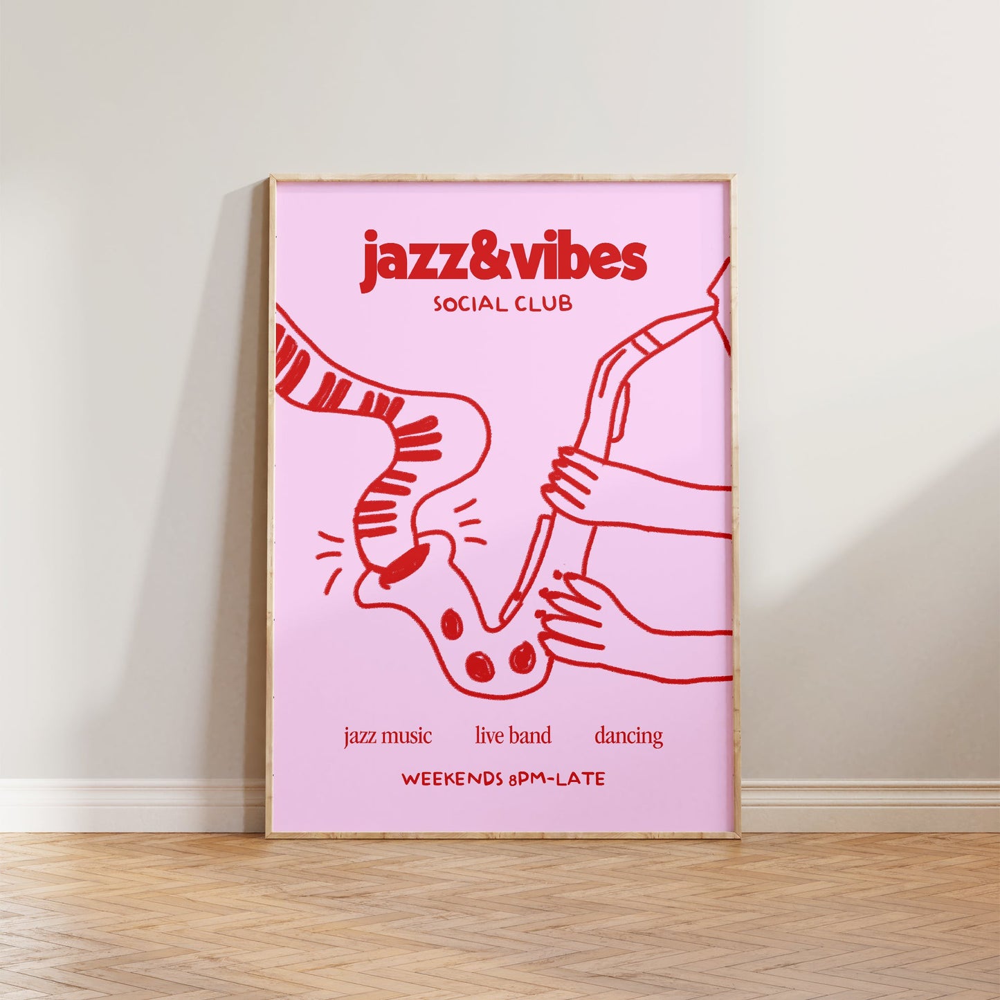 Jazz & Vibes Social Club Print