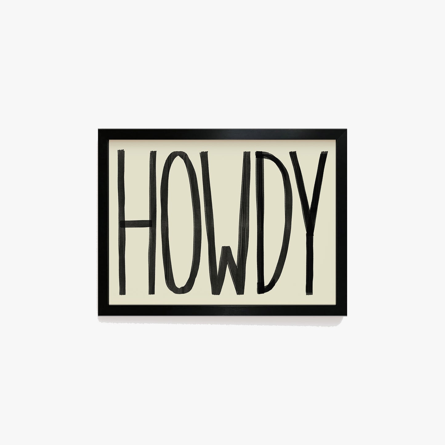 Howdy Print