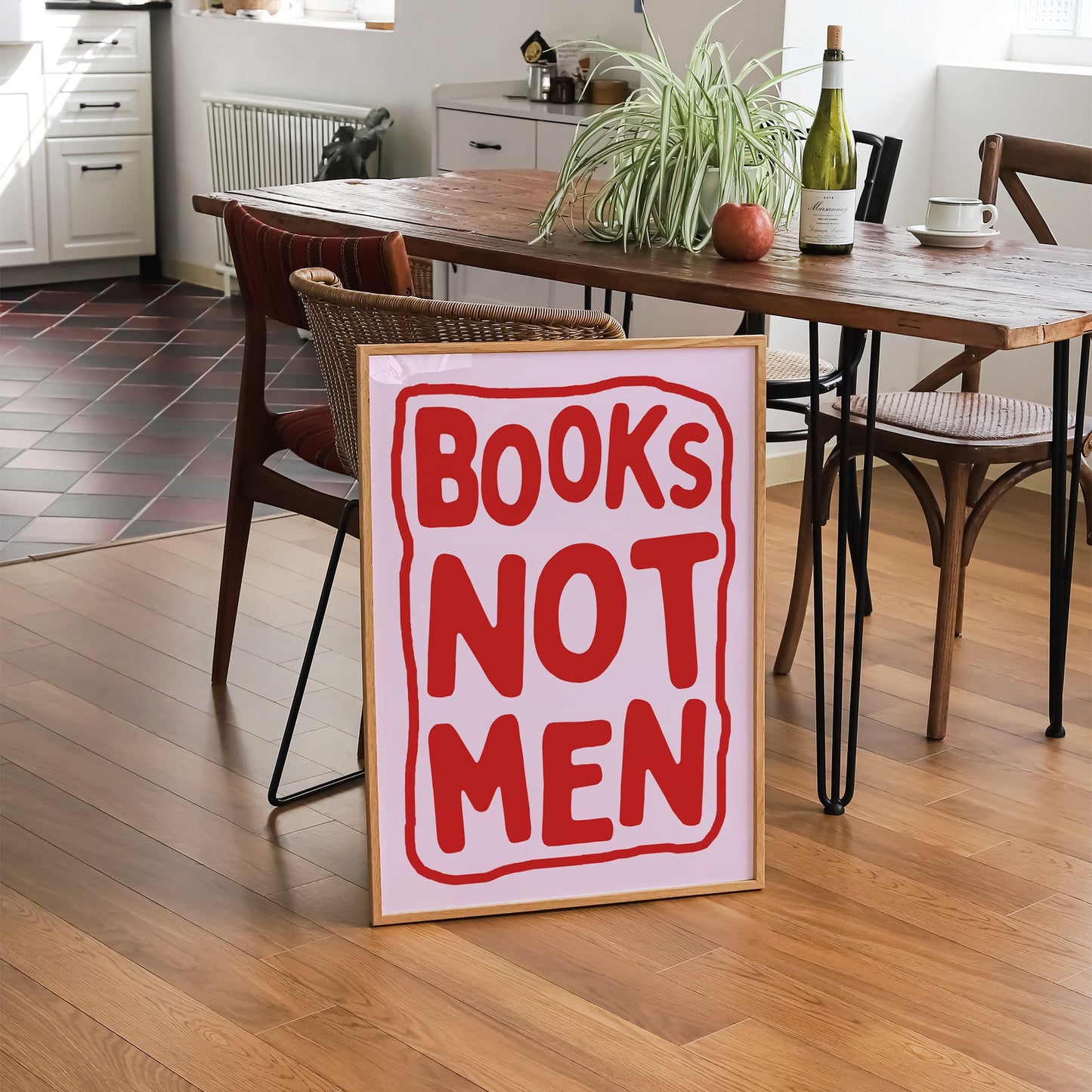 Books Not Men Print