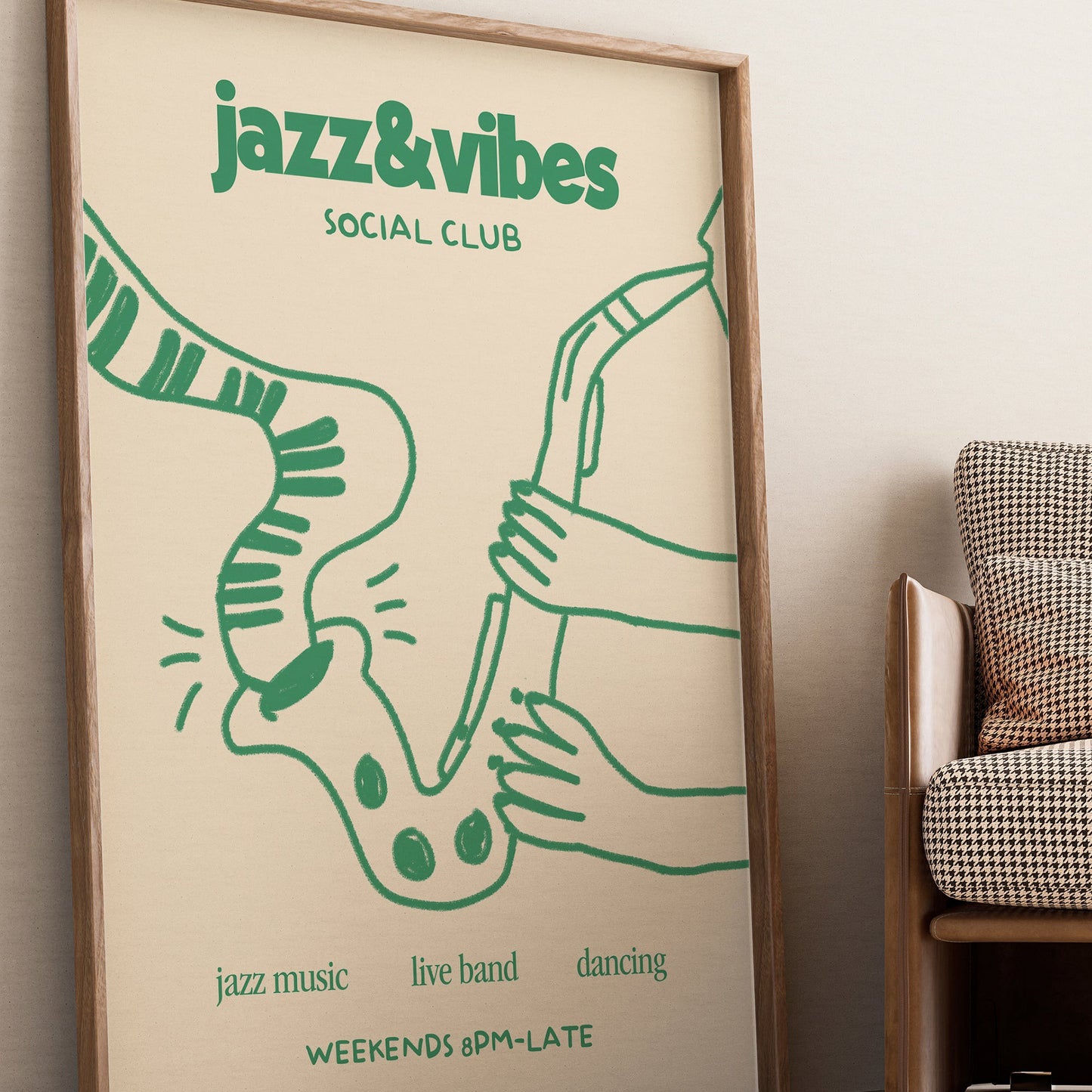 Jazz & Vibes Social Club Print