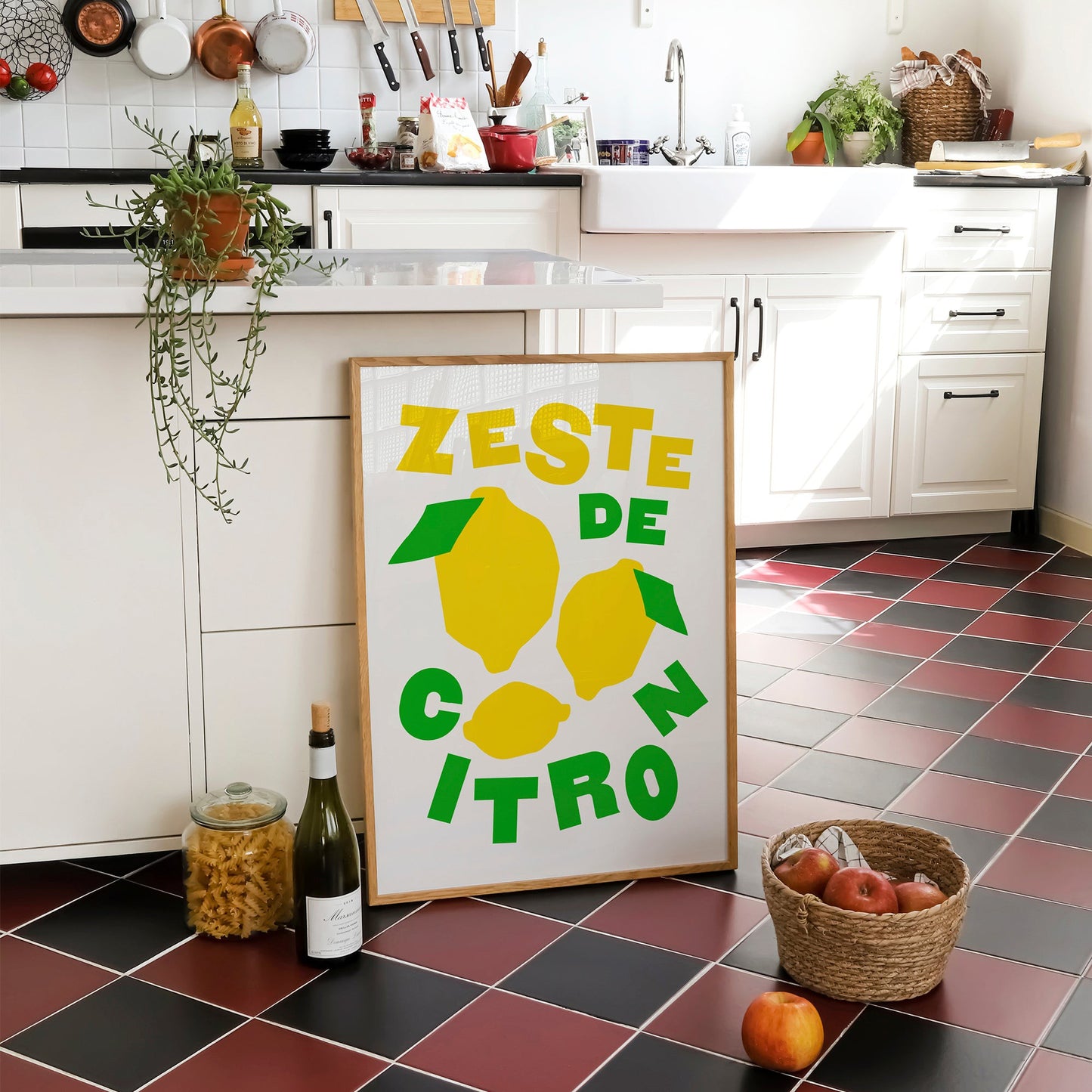 Lemon Zest French Print