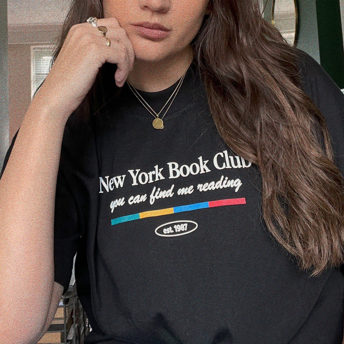 New York Book Club Retro T-Shirt