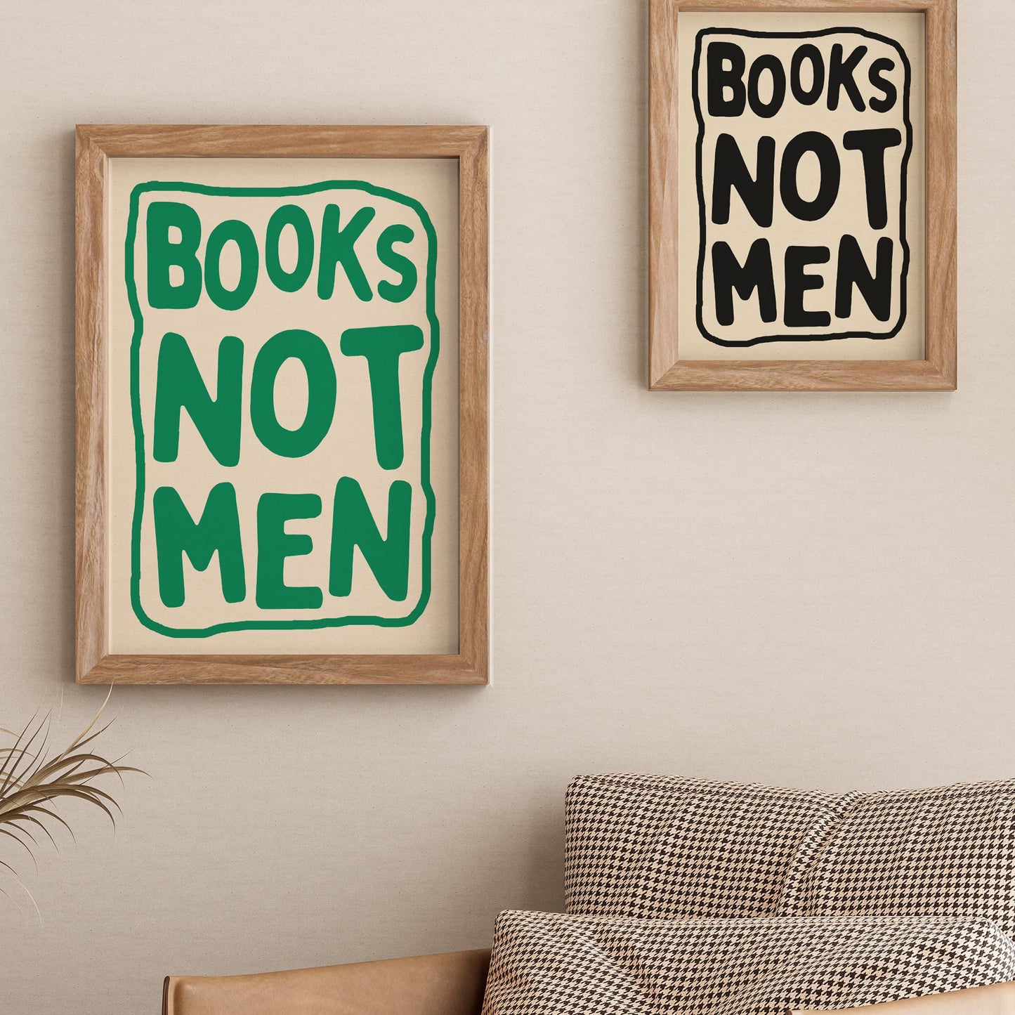 Books Not Men Print