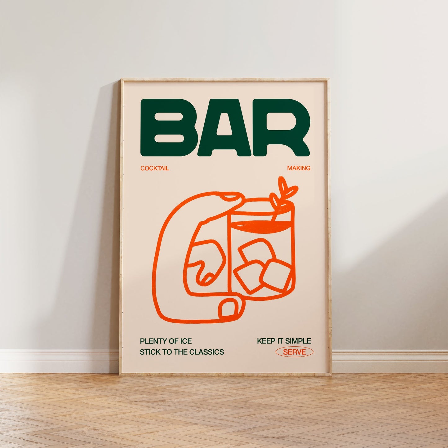 Bar Cocktail Print