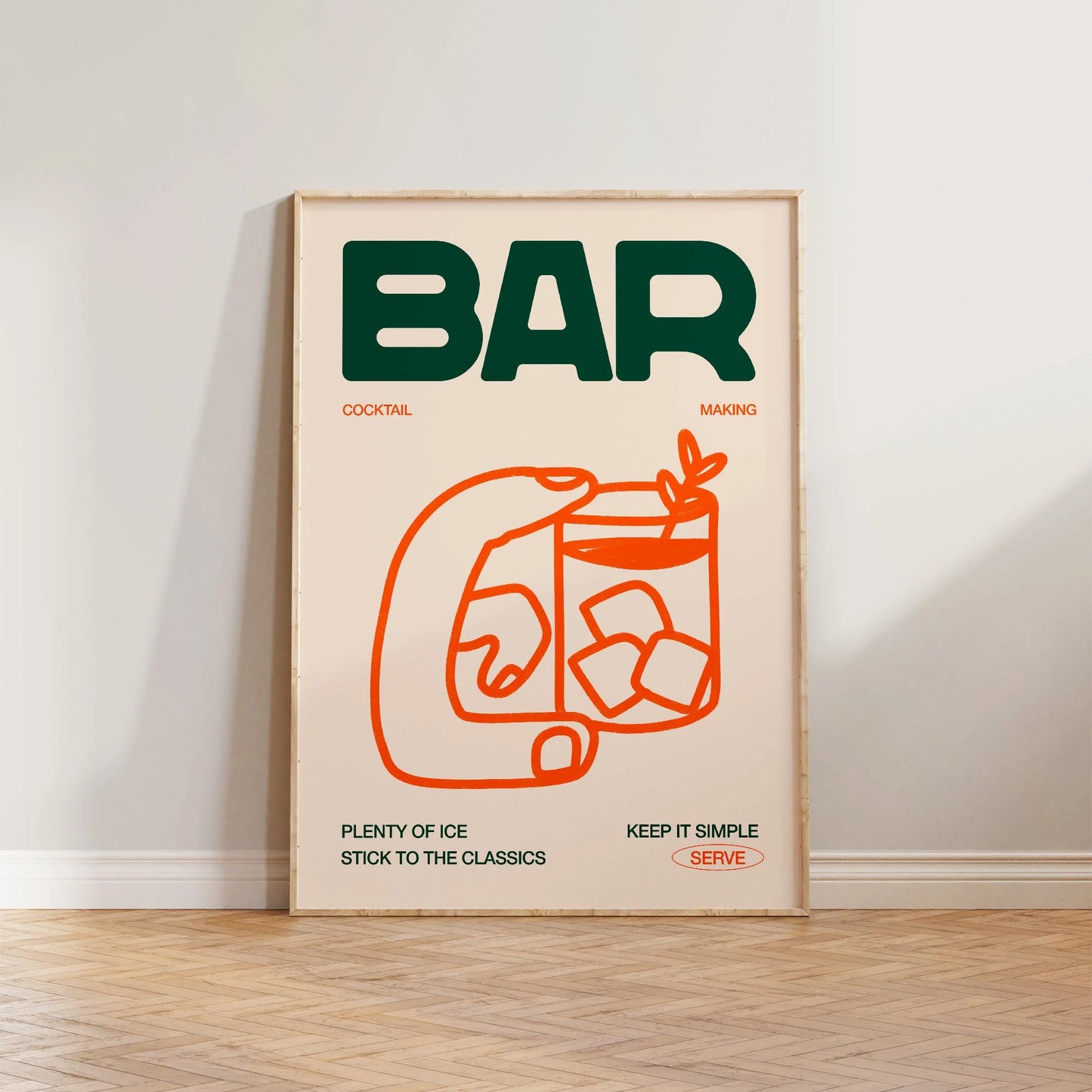 SECONDS Bar Cocktail Print