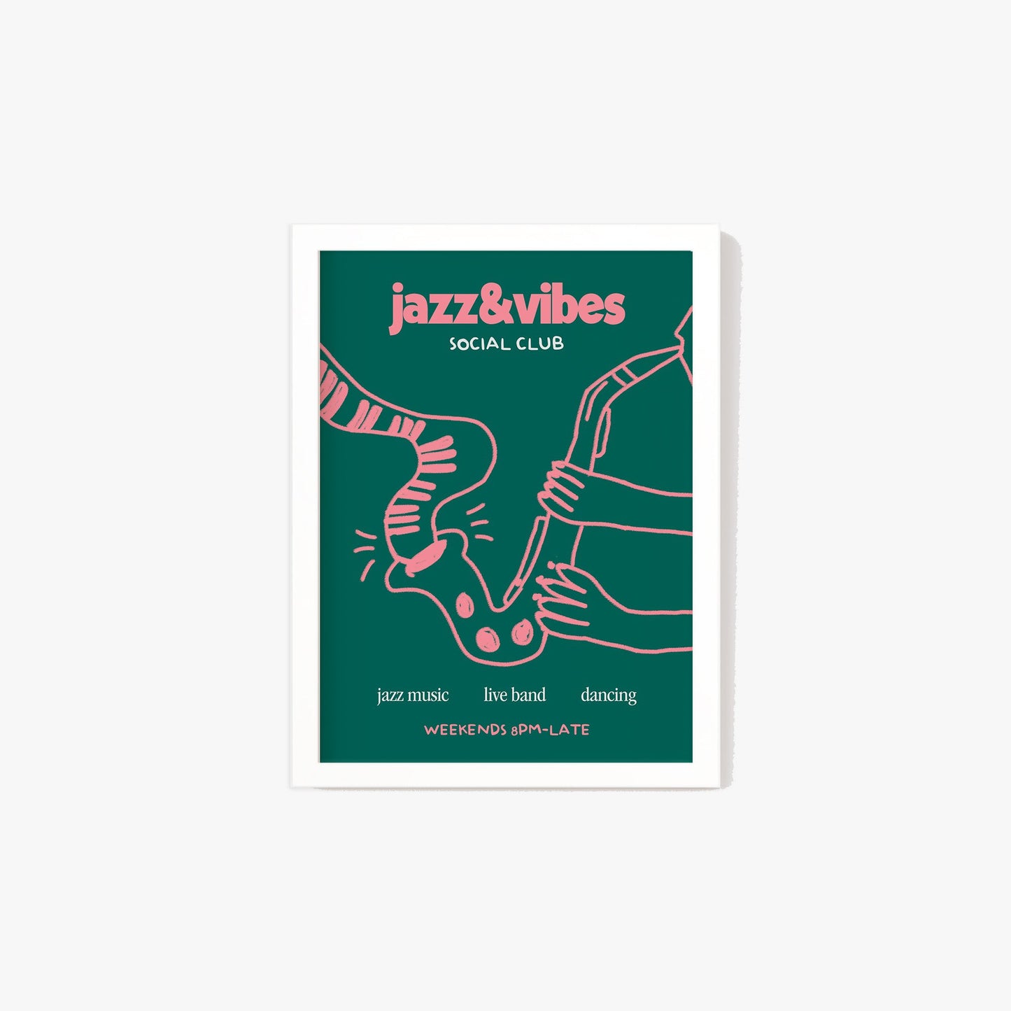 Jazz & Vibes Social Club Print