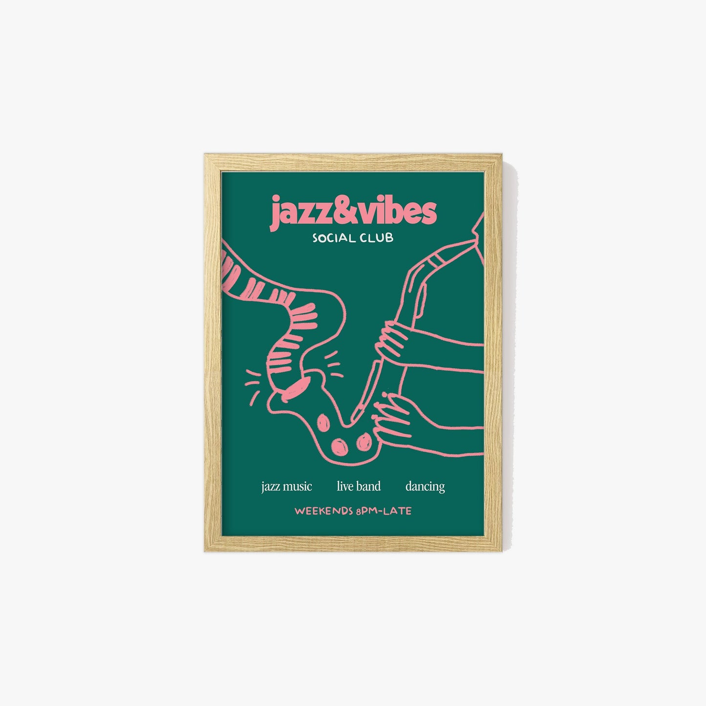 Jazz & Vibes Social Club Print