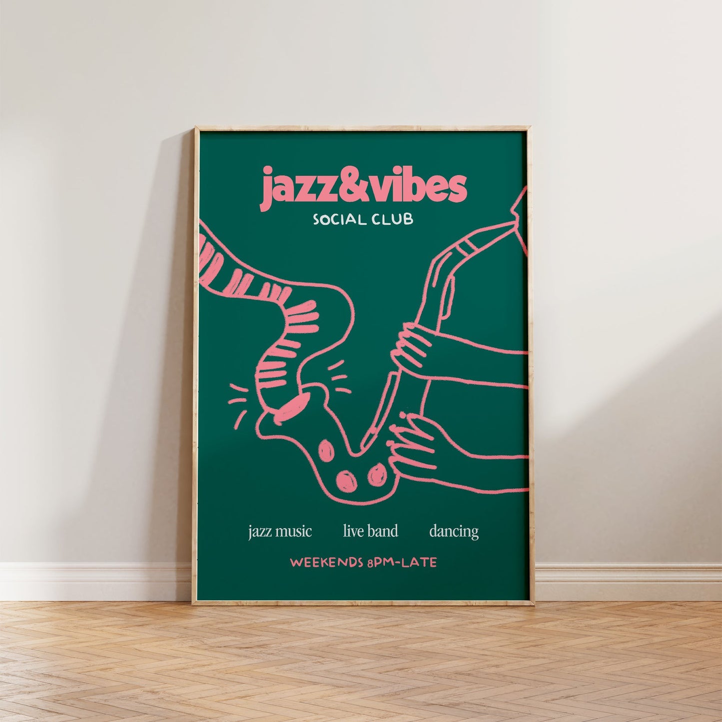 Jazz & Vibes Social Club Print