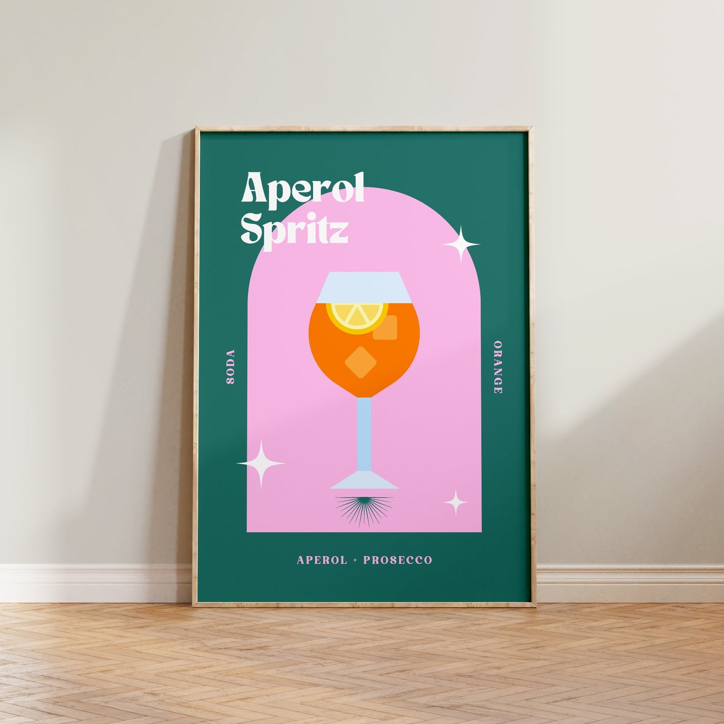 SECONDS Retro Aperol Spritz Print