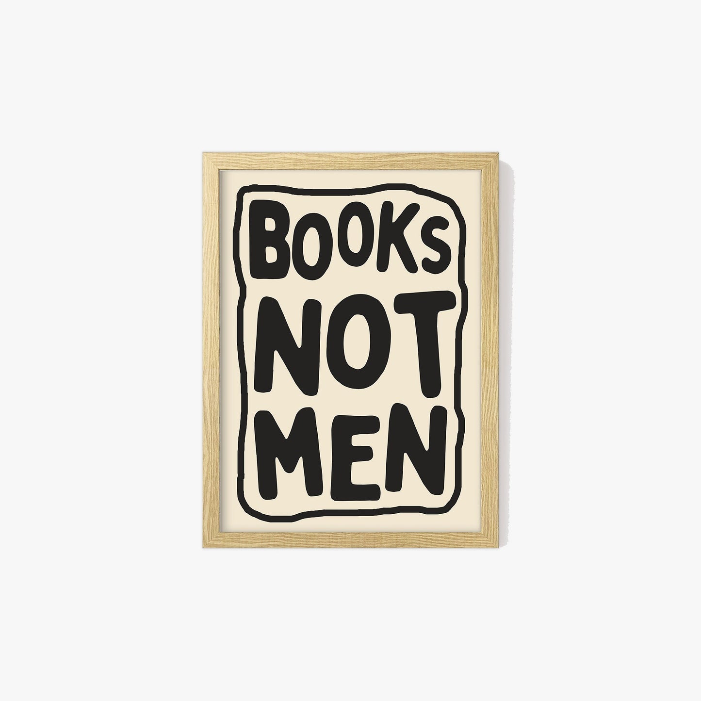 Books Not Men Print