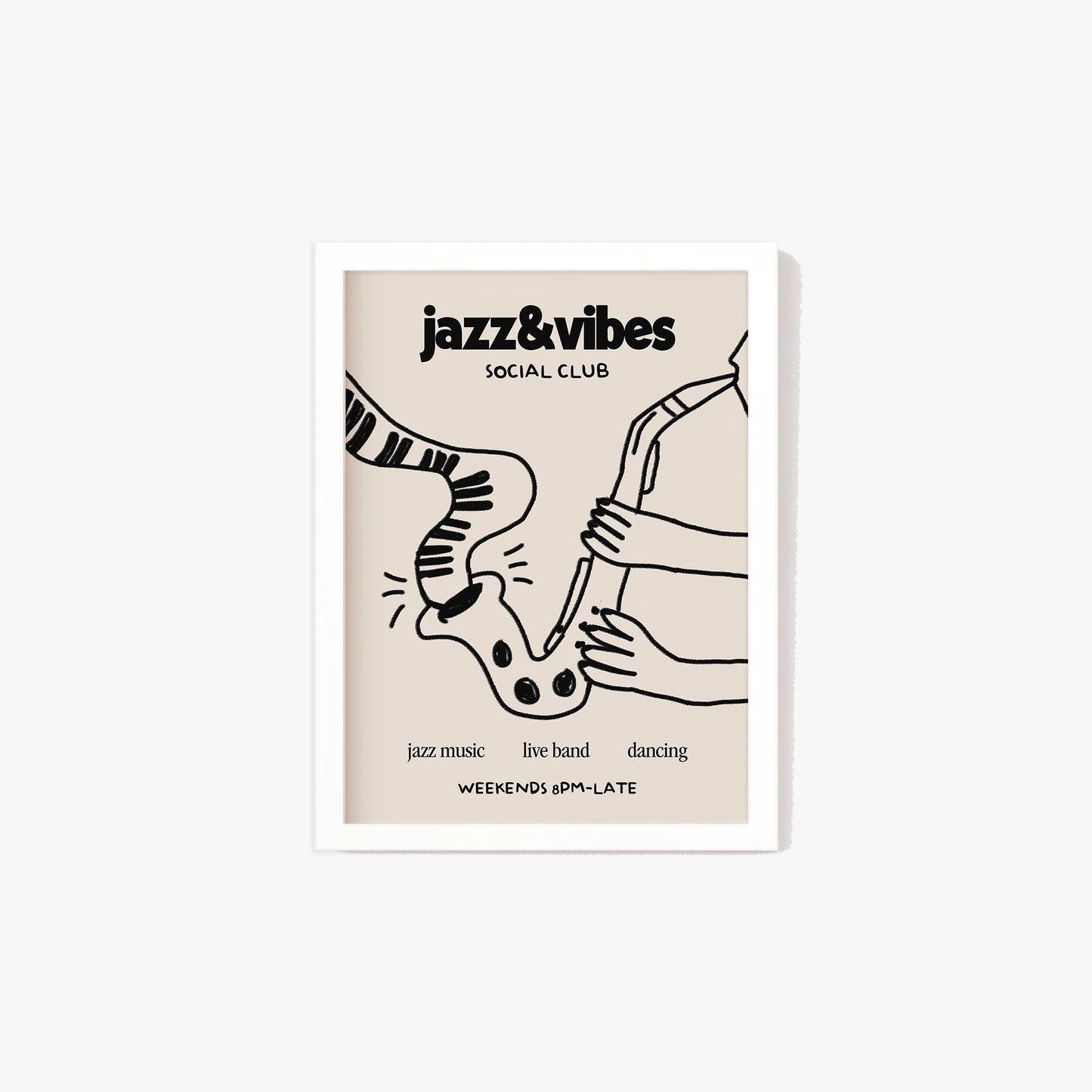 Jazz & Vibes Social Club Print