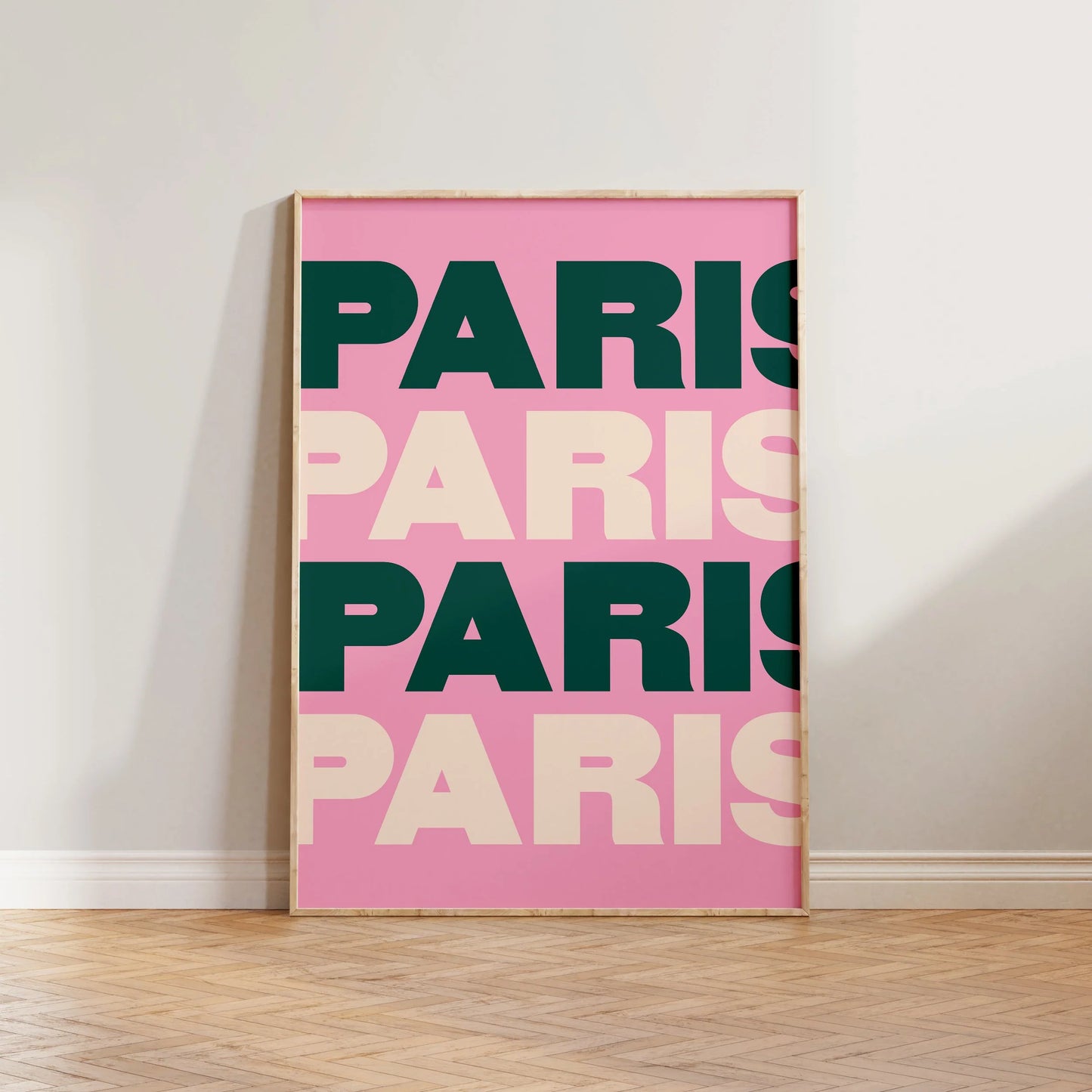 SECONDS Colourful Paris Travel Print