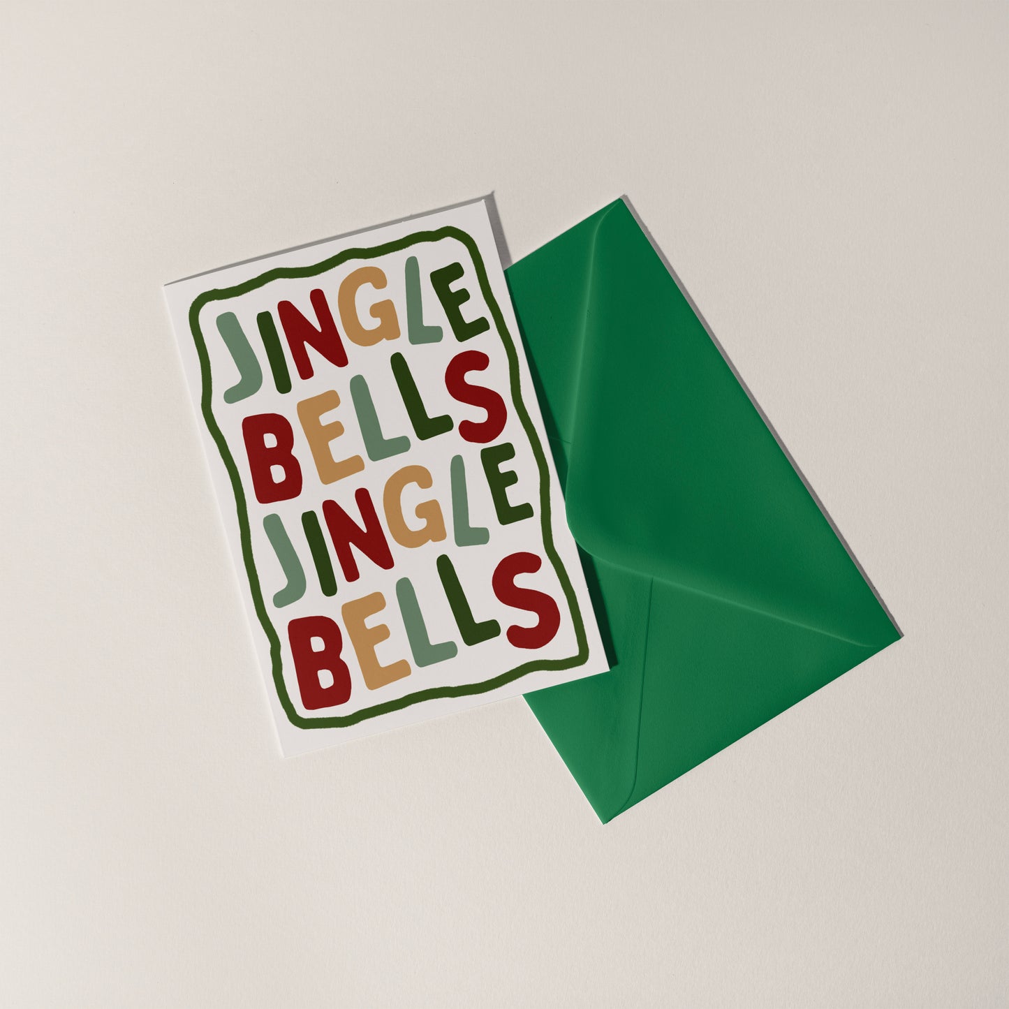 Jingle Bells Christmas Card