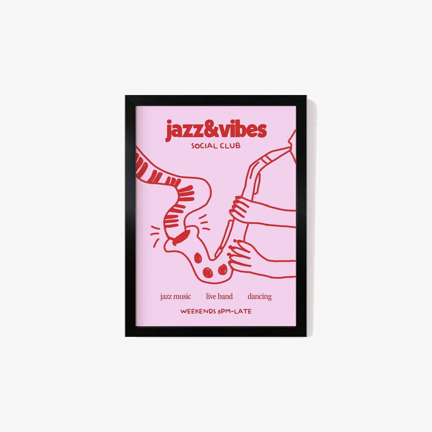 Jazz & Vibes Social Club Print