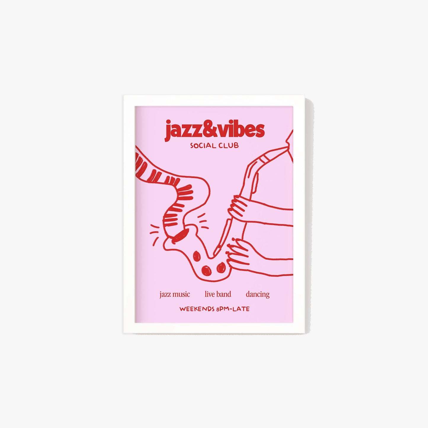 Jazz & Vibes Social Club Print