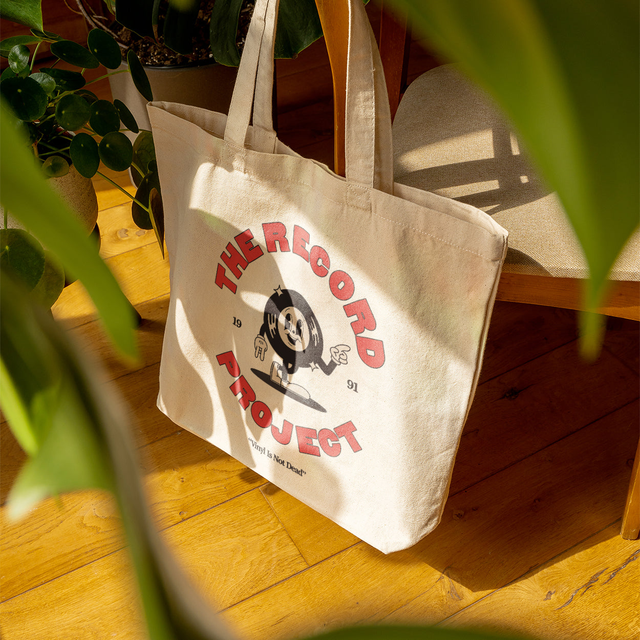 The Record Project Tote Bag